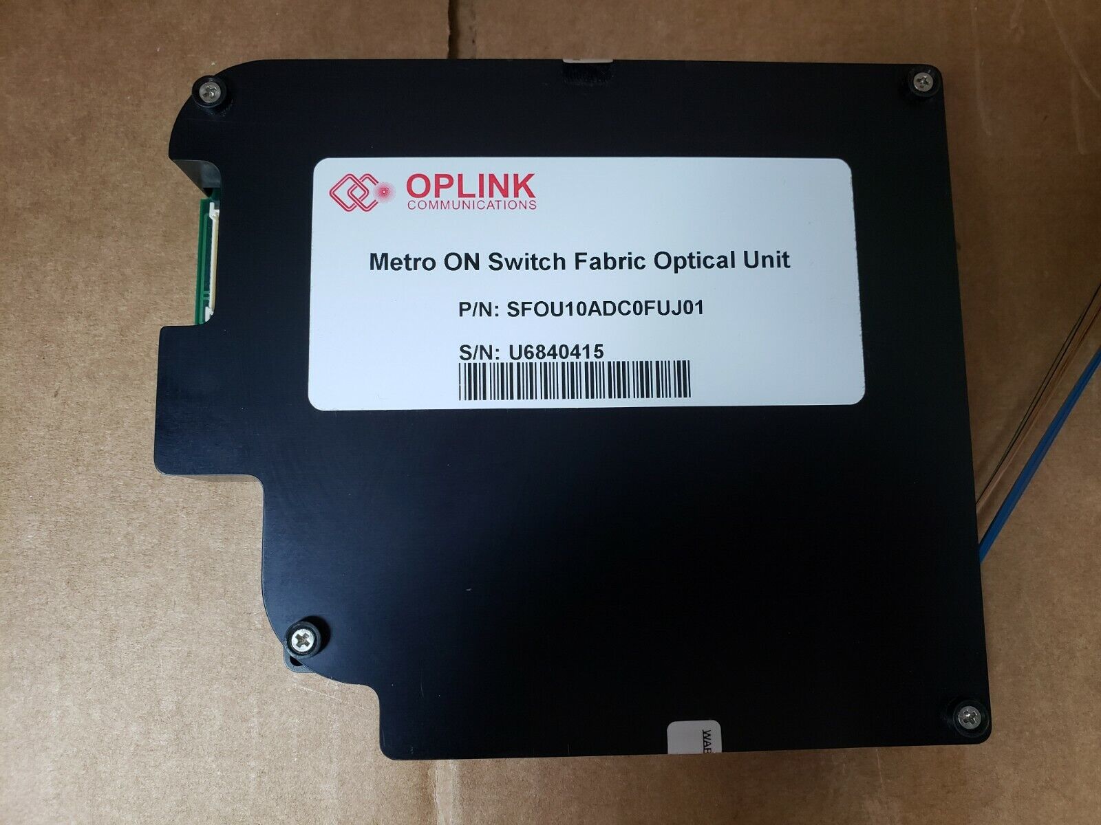 Oplink Metro ON Switch Fabric Optical Unit SFOU10ADC0FUJ01