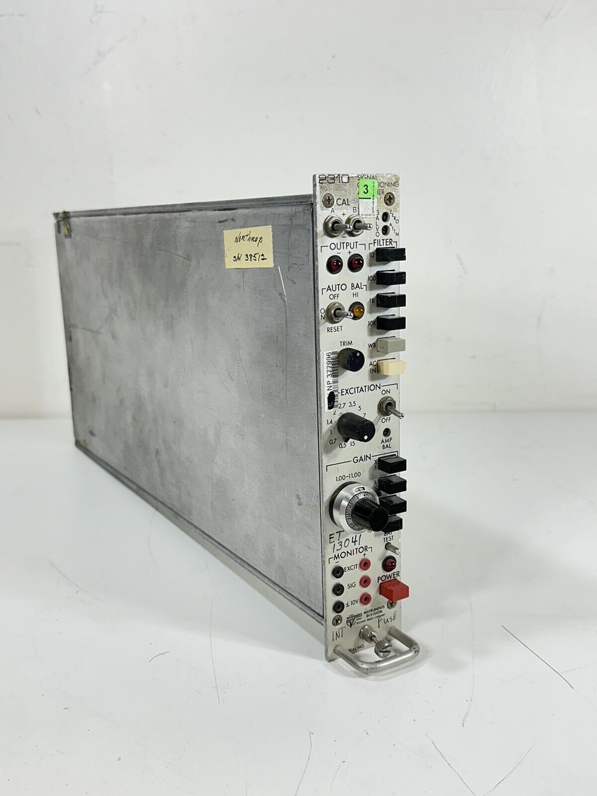 UNTESTED Vishay Measurements Group 2310 Signal Conditioning Amplifier Module #6