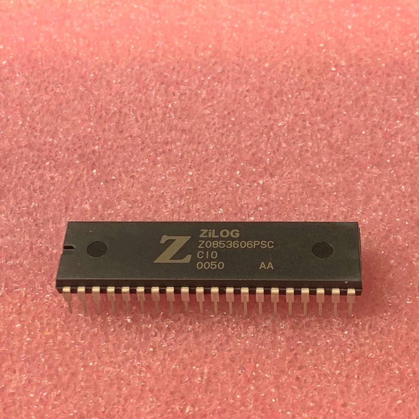 1x ZILOG Z0853606PSC , IC Counter/Timer Circuit (CTC) IC 6MHz , 40-PDIP OBSOLETE