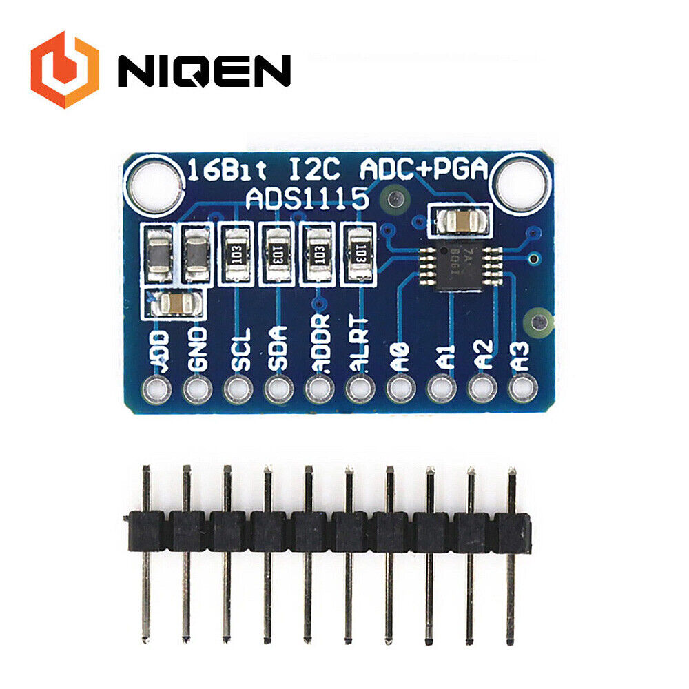 ADS1115 Module ADC 4 channel with Pro Gain Amplifier 2.0 to 5.5V For Arduino RPi