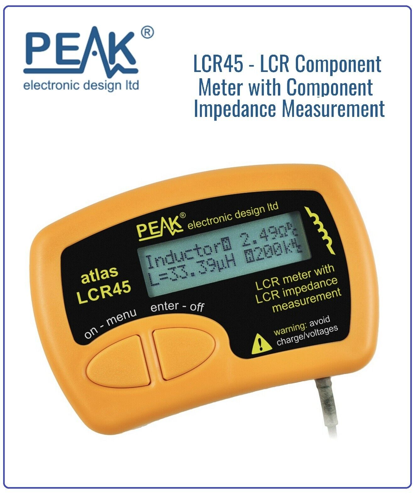Atlas LCR45 LCR meter with LCR impedance measurement