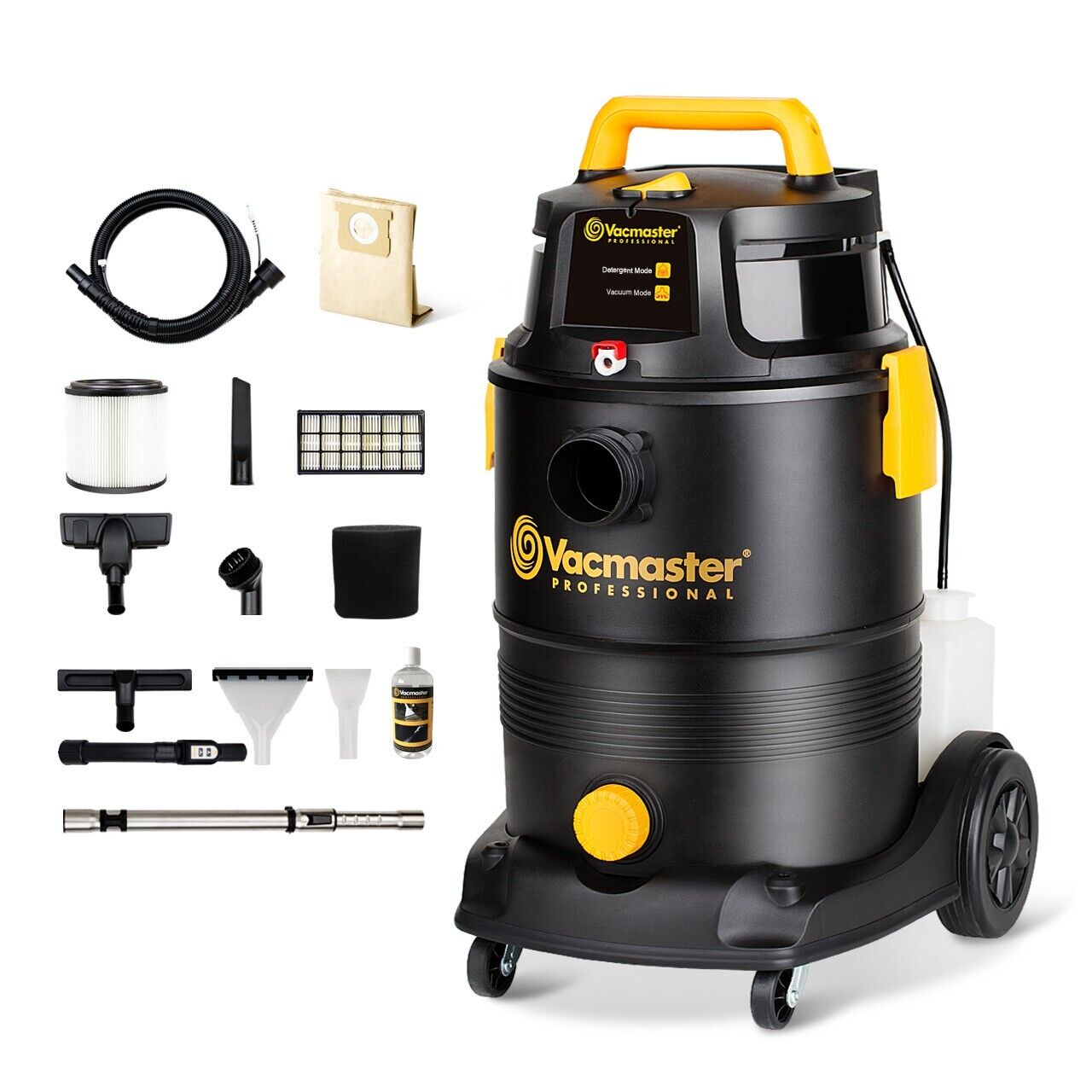 Vacmaster 8 Gallon 5 HP Dry Wet Shampoo Shop Car Vacuum Carpet Cleaner 3-IN-1