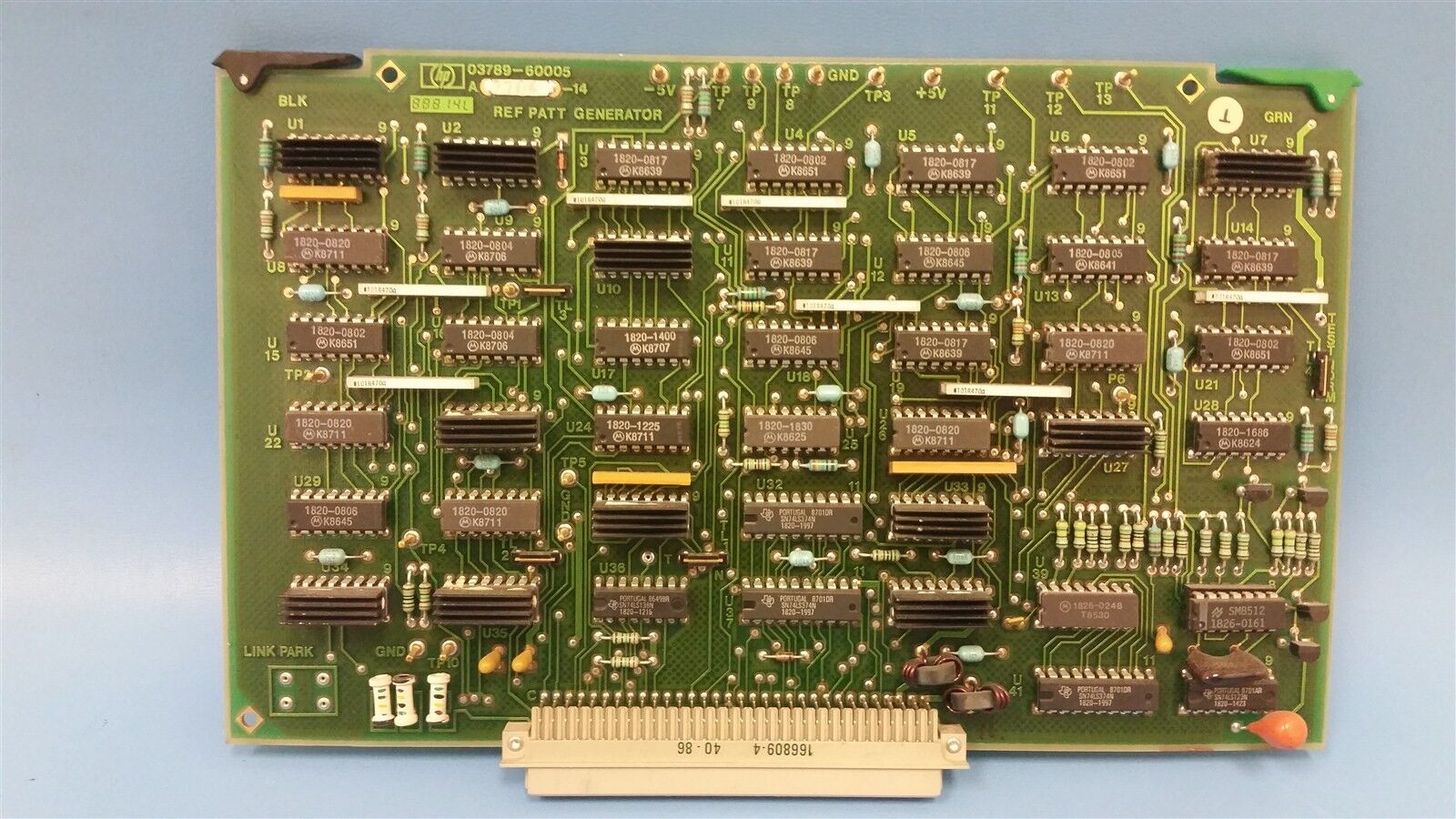 HP/AGILENT DS3 TRASNMISSION TEST SET CIRCUIT BOARD 03789-60005