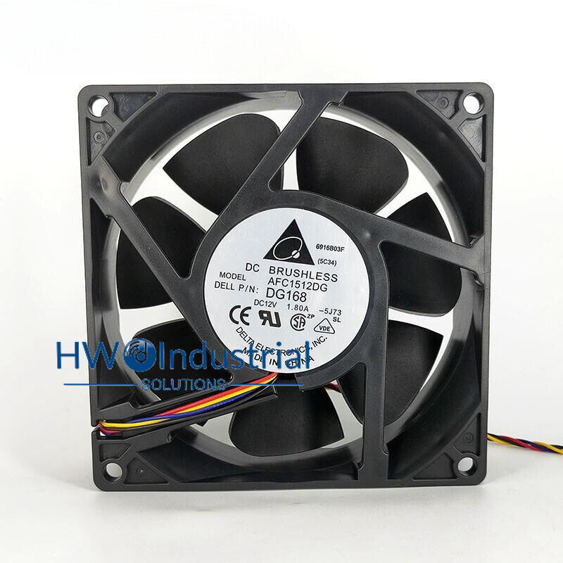 1PC AFC1512DG DG168 12V 1.80A 15CM Delta Server Cooling Fan Size 150*150*50 mm