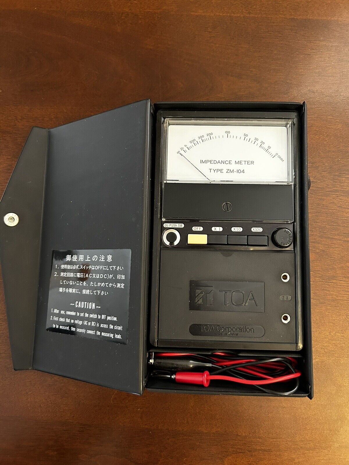 TOA Speaker Impedance Meter