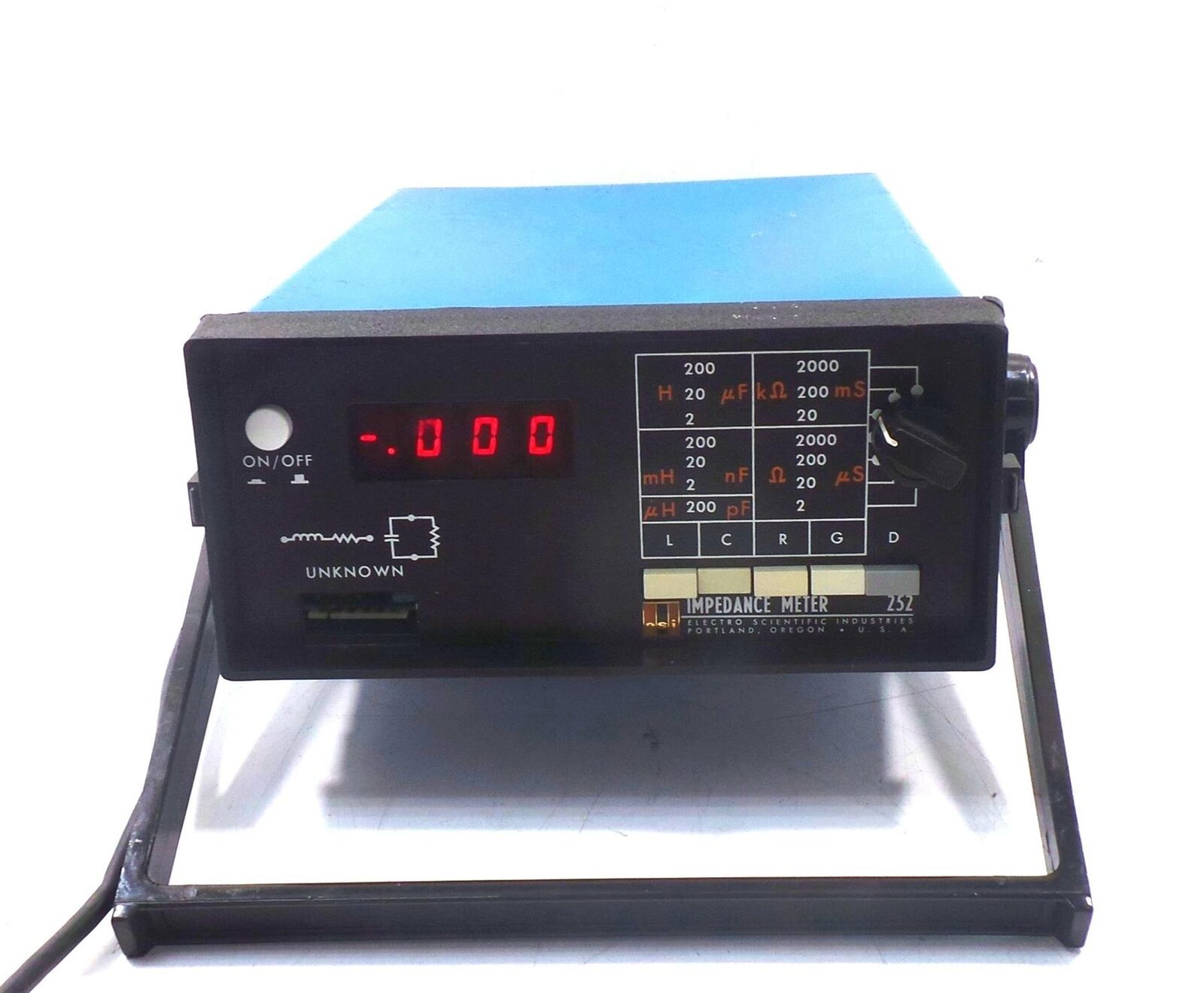 Impedance Meter 252 Electro Scientific Industries - 