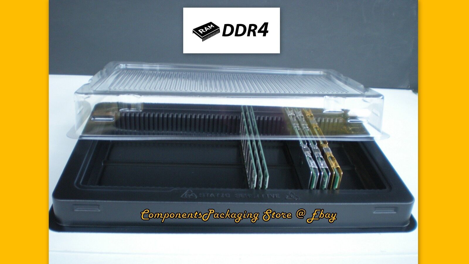 5 DDR Memory Tray Case for Desktop PC Server DIMM RAM Modules - Fits 250 New