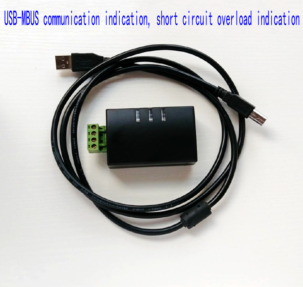 Industrial Grade USB Transfer to MBUS Host, USB-MBUS Meter Reading Communication