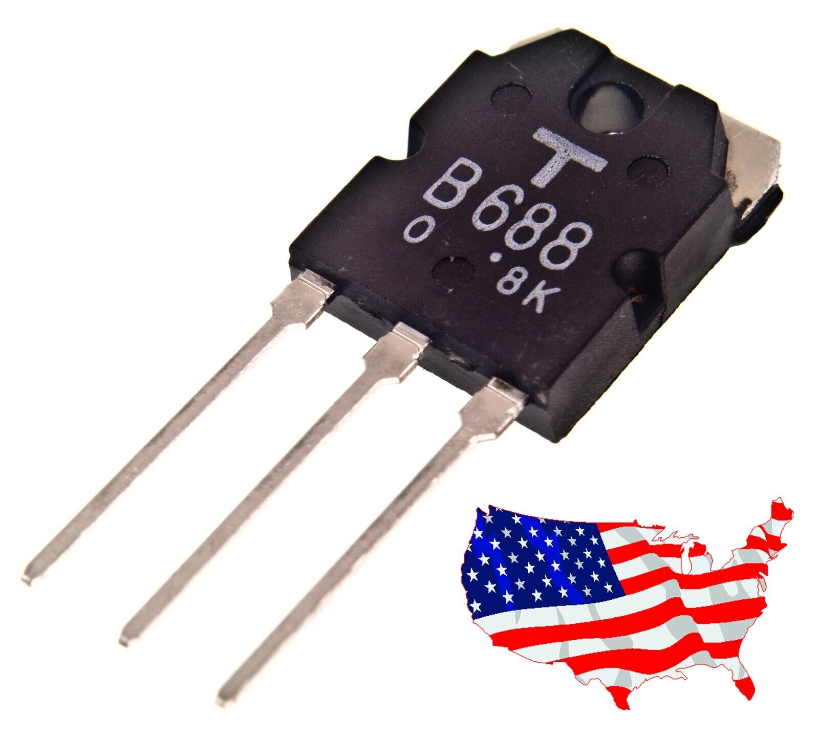 \' 2SB688 -O (2 pcs) Transistors - from USA