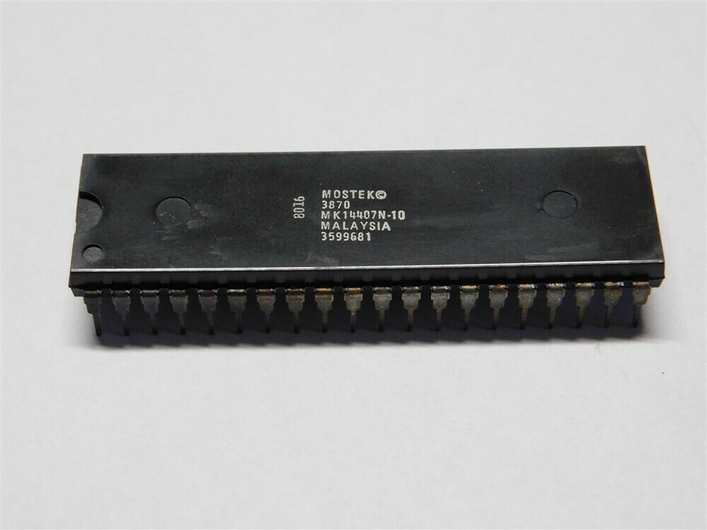 5 Original Mostek MK14407N-10 Memory Chips 40-PDIP