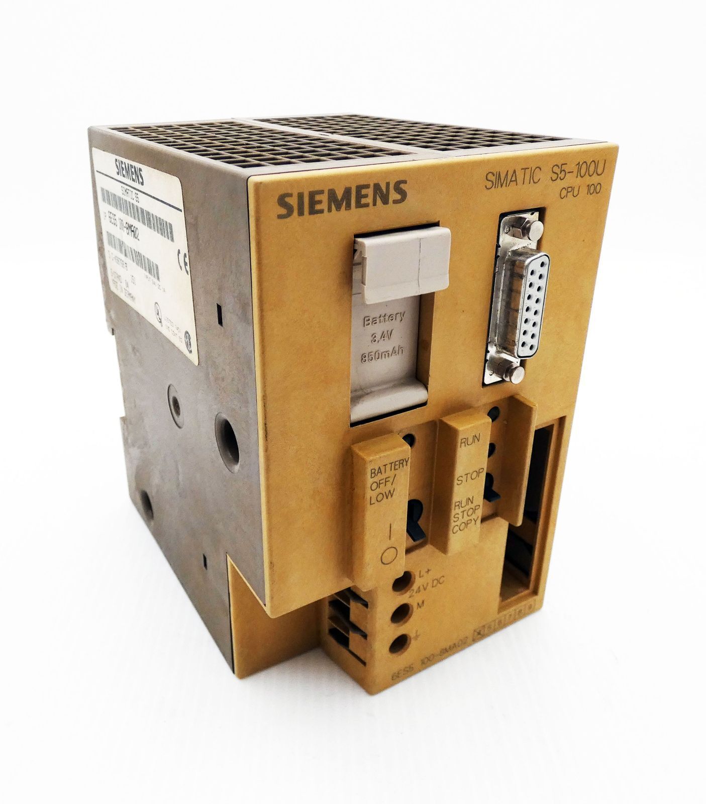 Siemens Simatic S5 6ES5 100-8MA02 E-Stand: 04 Zentraleinheit -used-