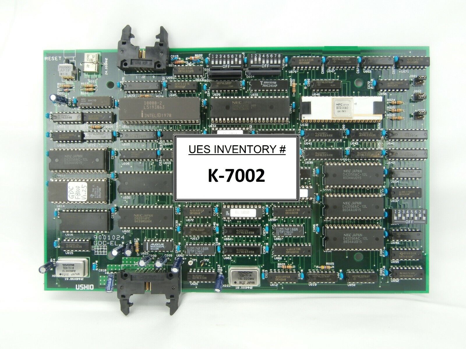 Ushio 9001024 Processor Interface PCB GDC-EL SVG 90S DUV Working Spare