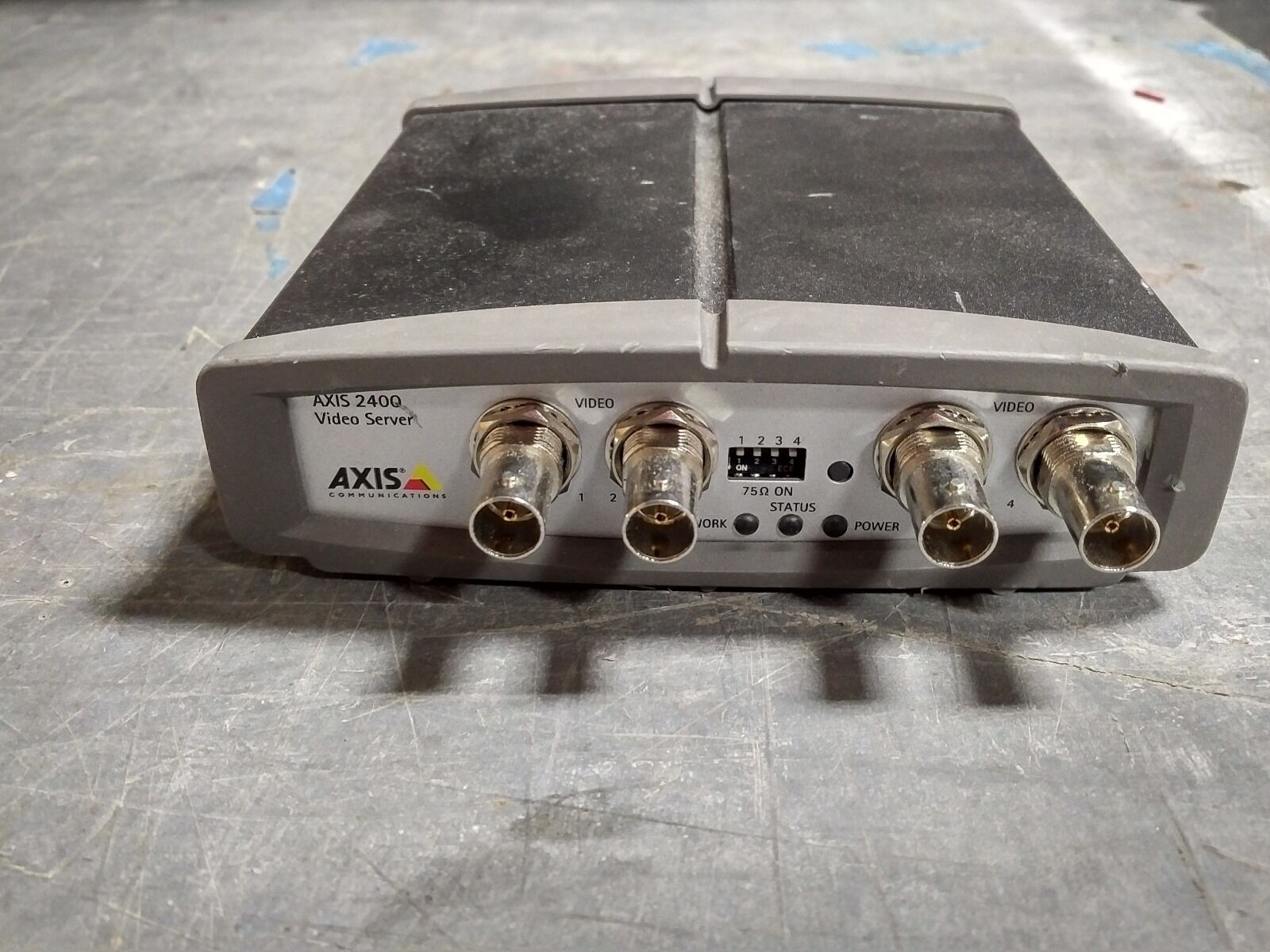 Axis 240Q 4-Channel Video Server CCTV IP Network Encoder - 