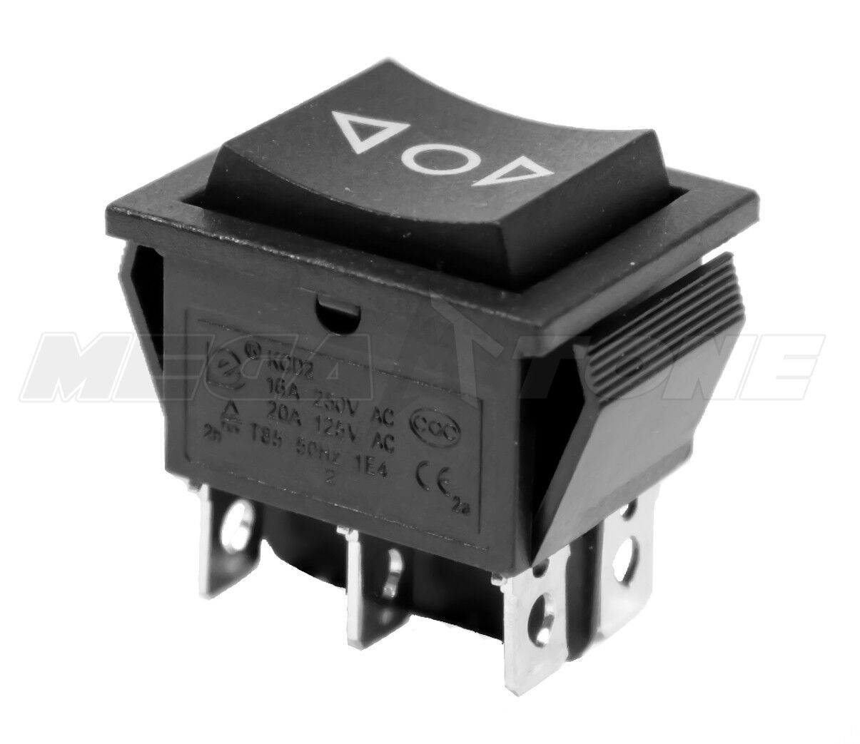 DPDT (ON)-OFF-(ON) 20 AMP/125VAC Momentary 6-Pin Rocker Switch KCD2 - USA SELLER