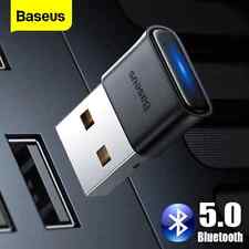 Baseus USB Bluetooth 5.0 Wireless Audio Music Transmitter/Receiver Adapter PC picture