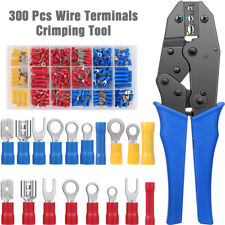 Ferrule Crimping Tool Kit Wire Terminals Crimping Tool & 300 PCS Wire Terminals picture