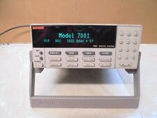 Keithley 7001 Switch mainframe. Tested for power-up No Cards picture