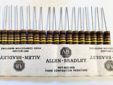 Carbon Comp Composition Resistors – USA Manufactured – NOS – Vintage picture