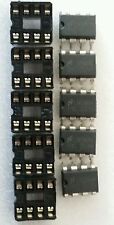 5 x LM386 Low Voltage Audio Power Amplifier with 8 pin dip sockets USA seller picture