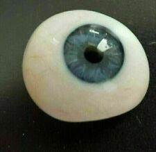 Vintage Human Prosthetic Eye ~ Antique Glass Artificial Blue Eye picture