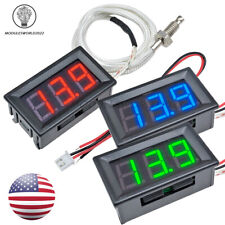DC 12V K-type Thermocouple Temperature Meter XH-B310 Digital LED Thermometer US picture