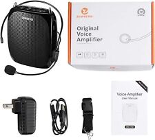 New Voice Amplifier Speaker, Rechargeable, Portable w/t Wired Microphone Headset picture