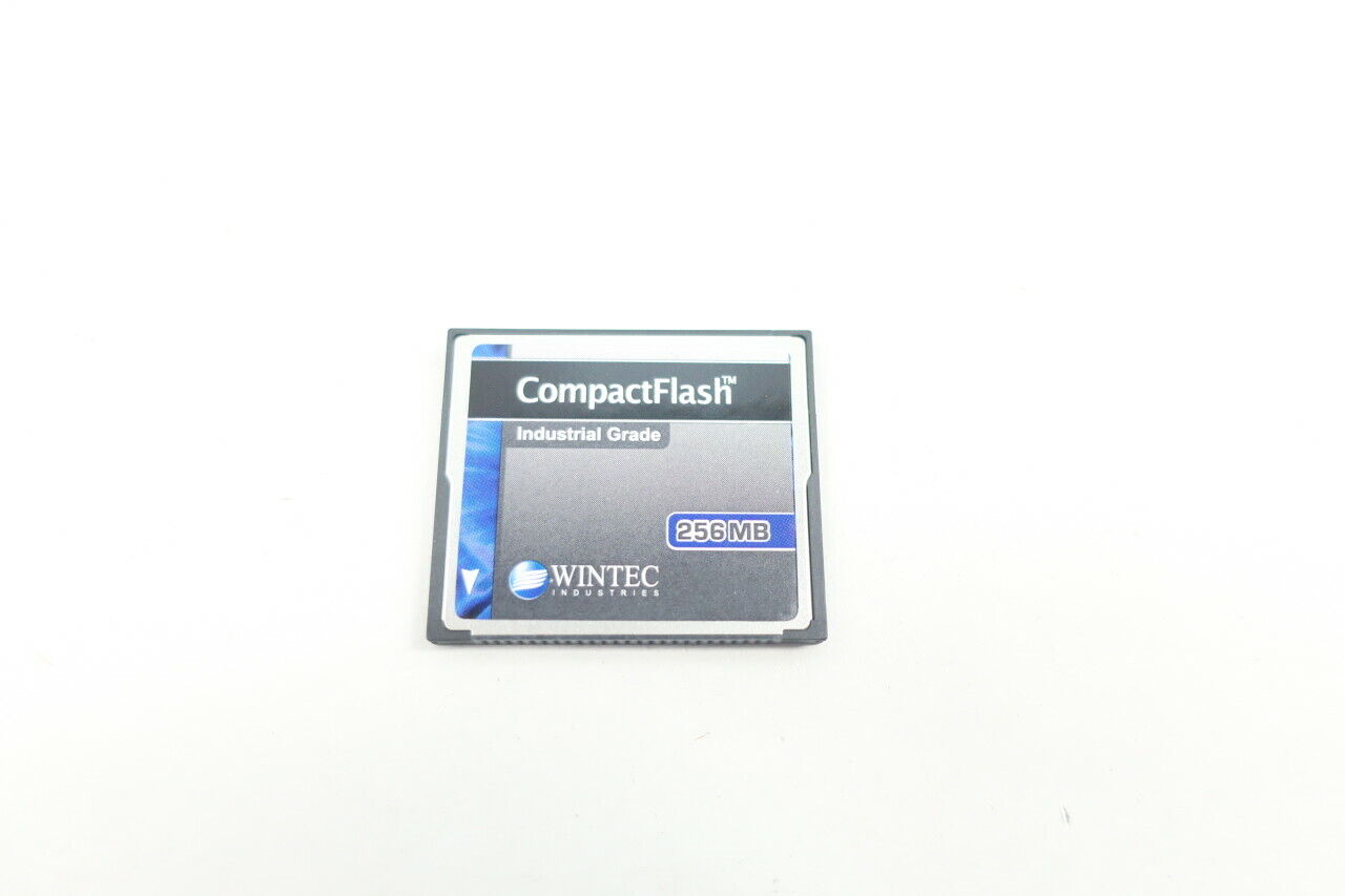 Wintech W7CF256M1 TA-H2OPB-001.01 Compactflash Memory Card 256mb