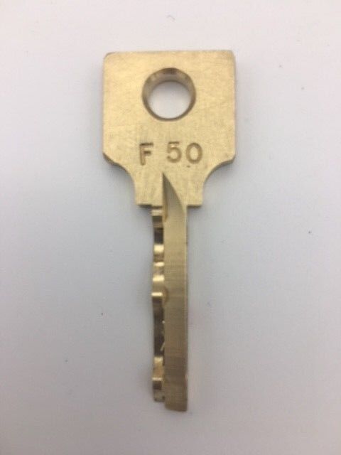 F50 Key for Vintage Ford Gum Machine Free S&H for Our Machine Combo Customers