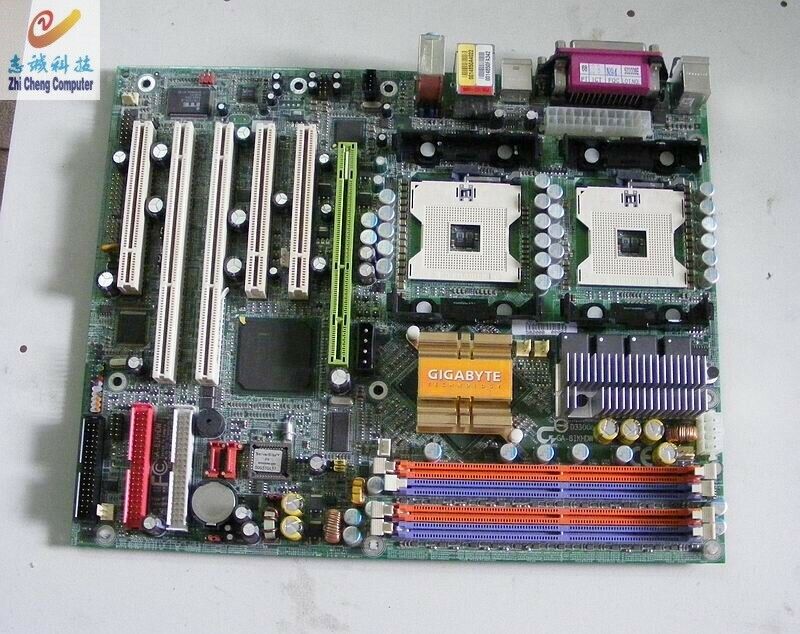 1PC USED Gigabyte GA-8IKHDW Intel 875P, dual Xeon DP motherboard #L1226 LZ