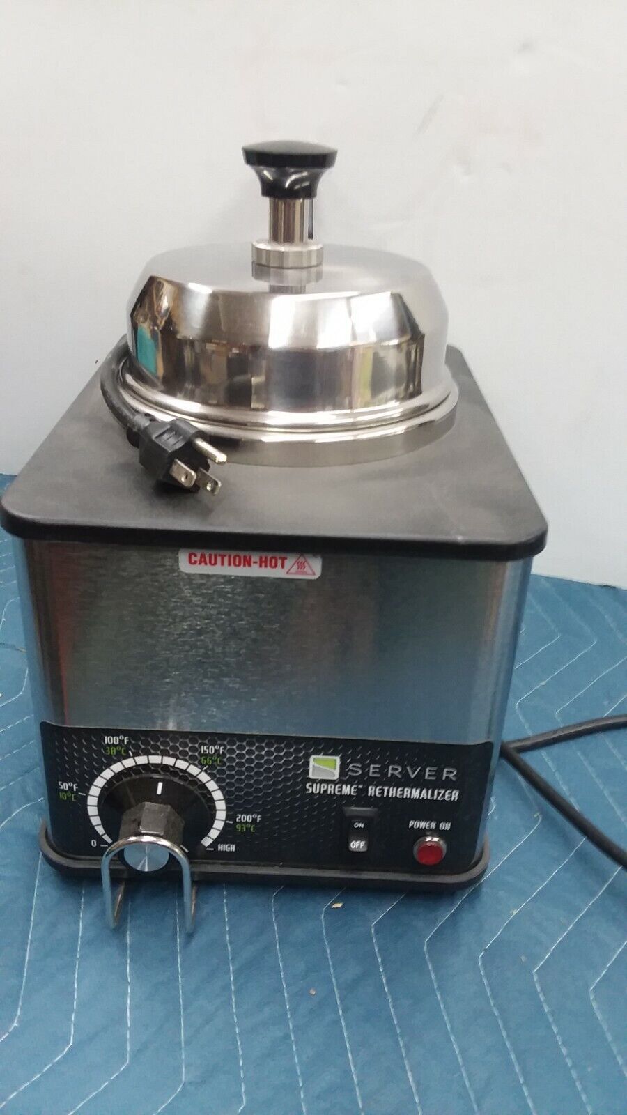 Server BSW-SS 86540 Supreme 3 Qt. Butter Warmer / Merchandiser with Pump