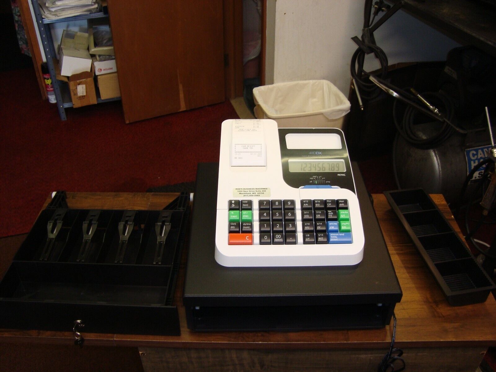 Royal 410DX Electronic Cash Register