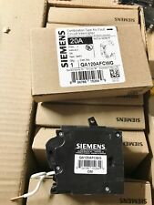 10 NEW IN BOX SIEMENS QA120AFCWG 20A CIRCUIT BREAKERS COMB. AFCI BEST PRICE picture