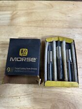 Vintage Morse Set Of 3 3/4-16 Bottoming Taps In Box picture