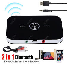 Bluetooth 5.0 Transmitter Receiver 2 IN 1 Wireless Audio 3.5mm Jack Aux Adapter picture